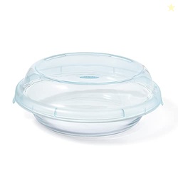 OXO Good Grips GLASS PIE PLATE WITH LID