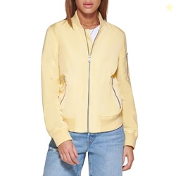 Levi's Women's Melanie Bomber Jacket (Standard & Plus Sizes), Popcorn, X-Small