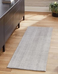Unique Loom English Manor Collection Area Rug - Farmhouse (2' x 8' Runner, Grey Manor/ Ivory)