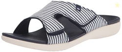 SPENCO WOMEN'S KHOLO STRIPE SLIDE, NAUTICAL NAVY, 5