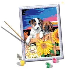 Ravensburger Sunset Paw-Fection Paint by Numbers Kit for Kids - 23569 - Painting Arts and Crafts for Ages 9 and Up