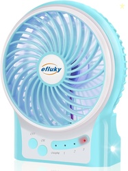 efluky 3 Speeds Mini Desk Fan