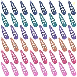 48 PCS Small Metal Barrettes For Women 