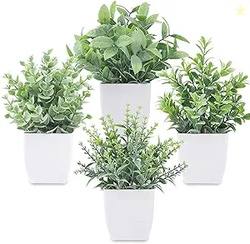 Der Rose 4 Pack Fake Plants 