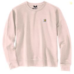 Carhartt Women's Tencel Fiber Series Relaxed Fit Sweatshirt, Georgia Peach, Medium