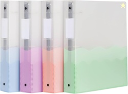 Oxford Wave Binders, 4-Pack