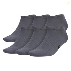 Superlite Classic No Show Socks low-profile fit, arch-compression and lightweight breathable construction (6-Pair)