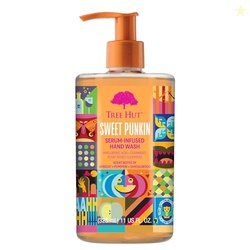 Tree Hut Sweet Punkin Serum Infused Hand Wash | Nourish & Hydrate Hands with Strengthening Skin Care | Long Lasting Scent | Cleanse & Lock in Moisture | 11 fl oz.