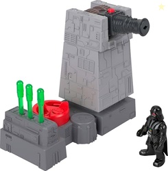 Fisher-Price Imaginext Star Wars Toys Death Star Turret Cannon with Darth Vader Metal Character Key for Kids Ages 3+ Years