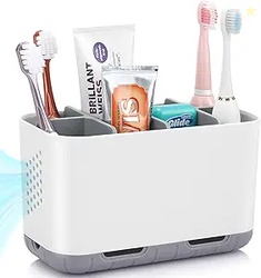 Boperzi Toothbrush and Toothpaste Holder