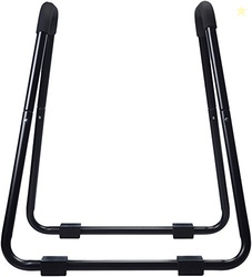 Amazon Basics Strength Training Dip Stand, Black