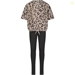 Jessica Simpson girls Jessica Girls' 2pcs. Set Pants, Leopard Drape Bottom, Small US