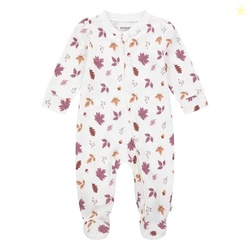 HUGGIES PRINTED FOOTED COVERALL