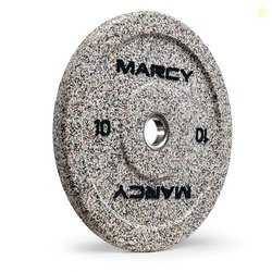 MARCY 2" HIGH BOUNCE OLYMPIC BUMPER PLATE FOR STRENGTH TRAINING WEIGHTLIFTING WORKOUT WEIGHT 10-LB MCPB-010