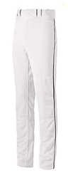 Mizuno MVP Pro Piped Pant, White/Black, XX-Large