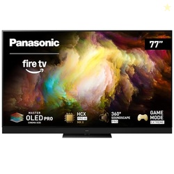 Panasonic Z8 Series (2025) 77-inch OLED 4K Ultra HD Smart Fire TV, Dolby Vision IQ, HDR10+ Adaptive, 144Hz Refresh Rate, Hands-Free Alexa 77Z8BAP