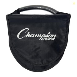 Champion Sports Shot/Discus Carrier with Shoulder Strap, Black