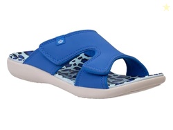 Spenco Women's Kholo Wild, Blue Leopard, 11