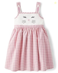 Gymboree,and Toddler Sleeveless Dresses,Bunny Jumper,8