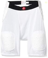 Active Ankle T2 Ankle Brace, Rigid Ankle Stabilizer for Protection & Sprain Support for Volleyball, Cheerleading, Ankle Compression Braces for Men & Women, White, Small