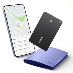 UGREEN FineTrack Slim S (Samsung Only) Wallet Tracker Card, 1-Year Rechargeable Bluetooth Tracker Card Finder Work with Samsung SmartThings APP for Galaxy S25/S24/S23 Ultra -1.7mm & IP68 Waterproof