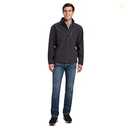 ARIAT Men's Logo 2.0 Softshell Jacket, Phantom, Size Medium