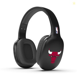 SOAR NBA Wireless Over The Ear Bluetooth Headphones, Chicago Bulls