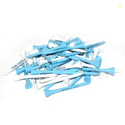 TEAM GOLF NCAA 2-3/4" GOLF TEES, 50 PACK, REGULATION SIZE, MULTI TEAM COLORS