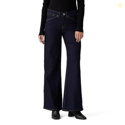 Levi's Women's 318 Shaping Wide-Leg Jeans (Also Available in Plus), (New) Darkest Sky, 29