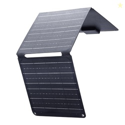 ALLPOWERS SP001 21W Portable Solar Panel Charger, High-Efficiency 22-25% Folding Solar Panel for Camping, RV, Home, and Outdoor Use with Dual USB OutputsSP001-21W