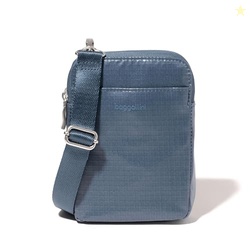 Modern Take Two RFID Crossbody - 5"x7" Lightweight Small Phone Wallet Crossbody Bag - Nylon Travel Purse