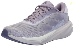 Adidas Women's Supernova Stride, Preloved Fig/Putty Mauve/Silver Dawn, 5