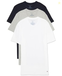 Tommy Hilfiger Men's Cotton Classic 3-Pack Crewneck Undershirts