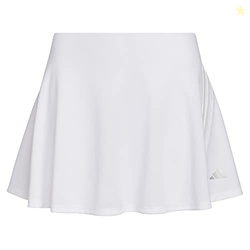 Adidas Girls' 3-Stripe Classic Skort, White, L (14)