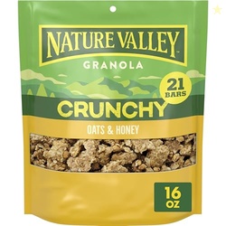 Nature Valley Oats & Honey Big & Crunchy Granola Breakfast Cereal, 16 oz
