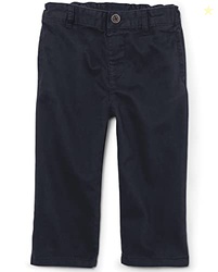 The Children's Place Baby Boys and Toddler Boys Chino Pants, New Navy, 6-9 MONTHS