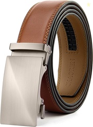 CHAOREN Mens Belt Leather Ratchet Belt