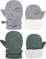 YMYDYFC TODDLER MITTENS 2 PACK 