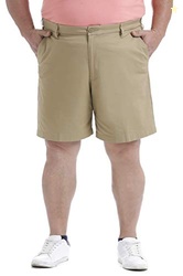 Dockers Men's Ultimate Straight Fit Supreme Flex Shorts (Standard and Big & Tall), New British Khaki, 44