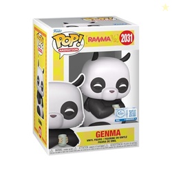 Funko Pop! Animation: Ranma 1/2 - Genma - (Panda) - Amazon Exclusive - Collectable Vinyl Figure - Gift Idea - Official Merchandise - Toys for Kids & Adults - Anime Fans - Model Figure for Collectors