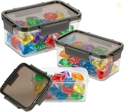 MYITYARD Laundry Pods Container 3 Pack