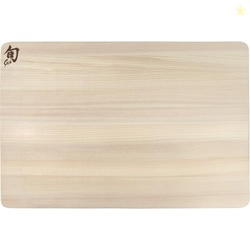 Shun Cutlery Large Hinoki Cutting Board, 17.75" x 11.75" Large Wooden Japanese Chopping Board for Kitchen, Medium-Soft Wood Preserves Knife Edges, Forest Stewardship Council Certified