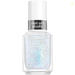 ESSIE NAIL ART STUDIO SPECIAL EFFECTS POLISH, PEARL, VEGAN, BLUE NAIL POLISH, DIVINE DIMENSION, 0.46 FL OZ