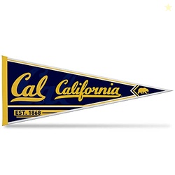 Rico Industries NCAA Cal Berkeley Golden Bears Classic 12" x 30" Felt Wall Dcor Pennant - Great for Home/Bed Room/Man Cave Dcor