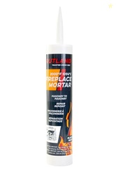 Rutland Fireplace Mortar Cartridge, 10.3 Fl Oz, Black - 63