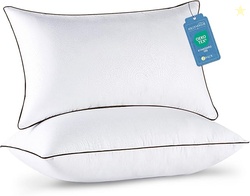 JOLLYVOGUE Pillows Queen Size Set of 2