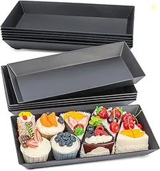 JEPISADI 12-Pack Dessert Trays