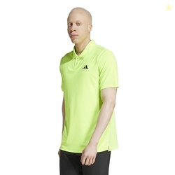 ADIDAS MEN'S CLUB TENNIS CLIMACOOL POLO SHIRT, LUCID LEMON, MEDIUM