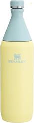 STANLEY ALL DAY SLIM BOTTLE 34 OZ | TWIST ON LID WITH LEAKPROOF SEAL | SLIM DESIGN FOR TRAVEL & GYM | INSULATED STAINLESS STEEL | BPA-FREE | POMELO