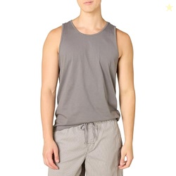 Amazon Essentials Men's Regular-Fit Sleeveless Tank Tops, Grey, XX-Large